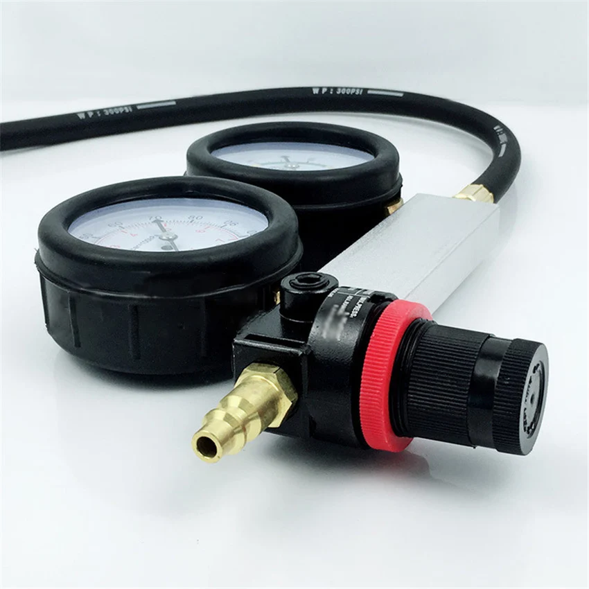 1 Set Cylinder Leak Detector Kit Automobile Cylinder Leak Detectors Security Inspection Cylinder Pressure Leak Tester Tools