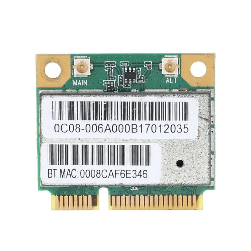 AW-NB097H AW-NB100H AW-NB126H AR9485 AR3012 AR5B225 300Mbps Half Mini PCI-Express BT4.0 Wlan Wireless Wifi Card Adapter