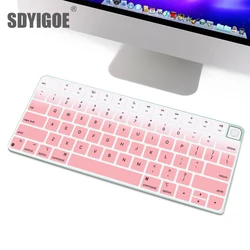 Funda protectora de silicona para teclado inalámbrico, para PC de escritorio, Apple Magic, A2450, A2449, IMAC, US, 2021