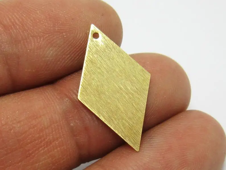 30pcs Earring Charms, Textured Brass Charms, Earring Accessories, 27x13.5x0.6mm, Brass Findings, Jewelry Making R716