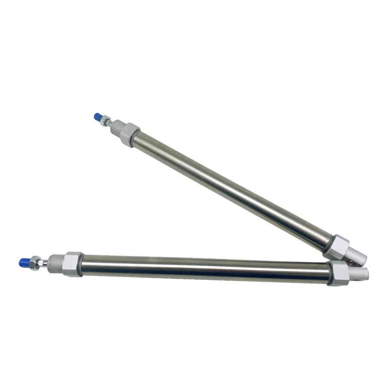 CDM2E-20X225 اسطوانة هوائية 20 مللي متر الأساسية 225 مللي متر السكتة الدماغية سبائك الألومنيوم اسطوانة الهواء لملحقات آلات النجارة #6