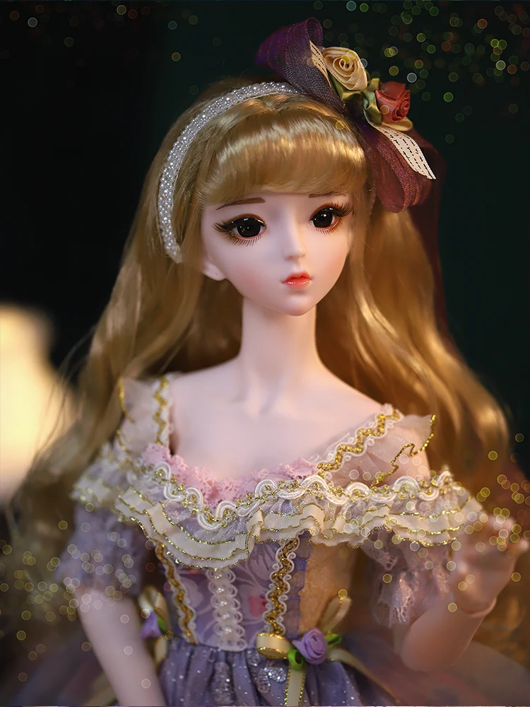 DBS 1/3 BJD lalki 62cm Anna i Miki wspólne body high-end na zamówienie makijaż twarzy prezent SD z odzież i obuwie