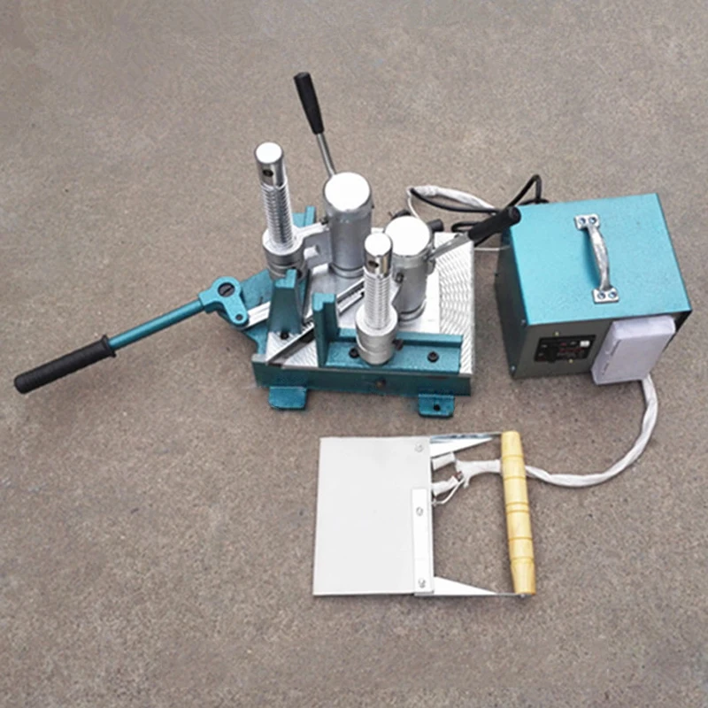 Plastic steel doors and windows small manual welding machine 1000W butt welding machine integrated welding machine welding plate