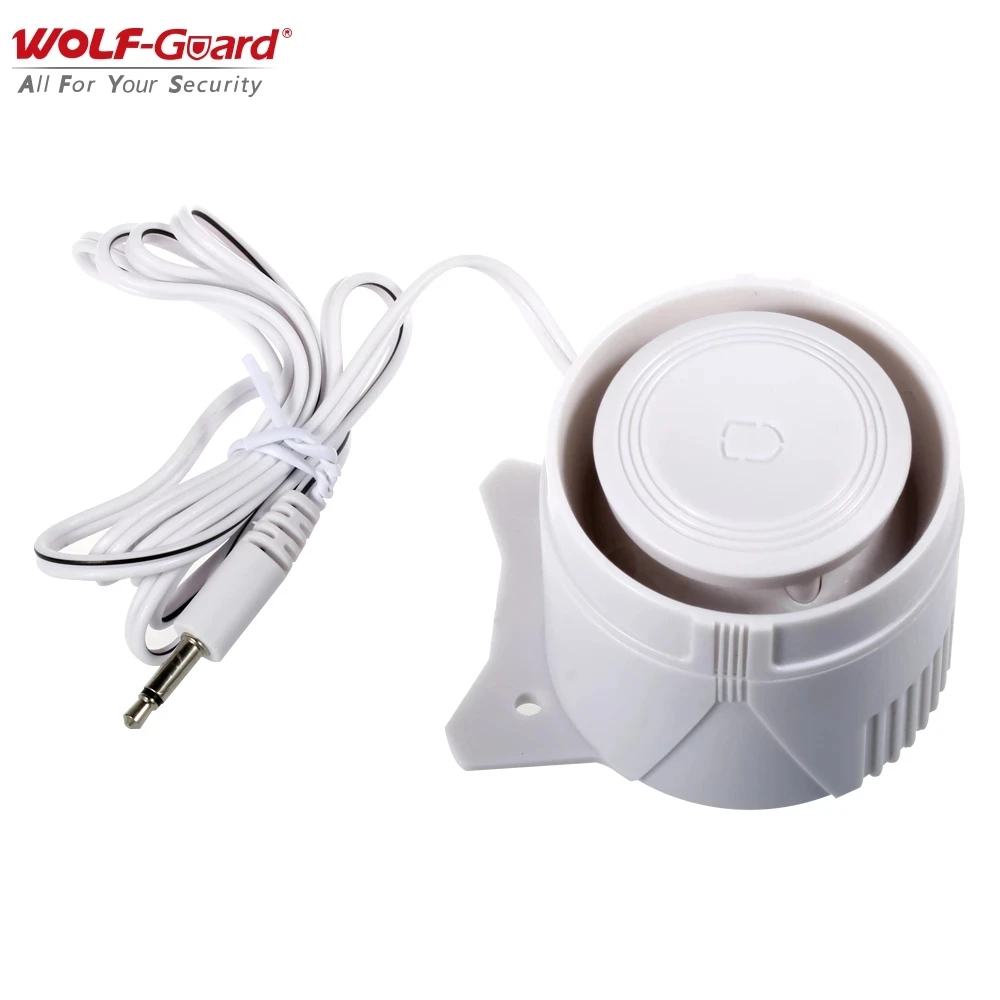 1x 110dB Wired Indoor Sound Alarm Siren Insert to Host Panel