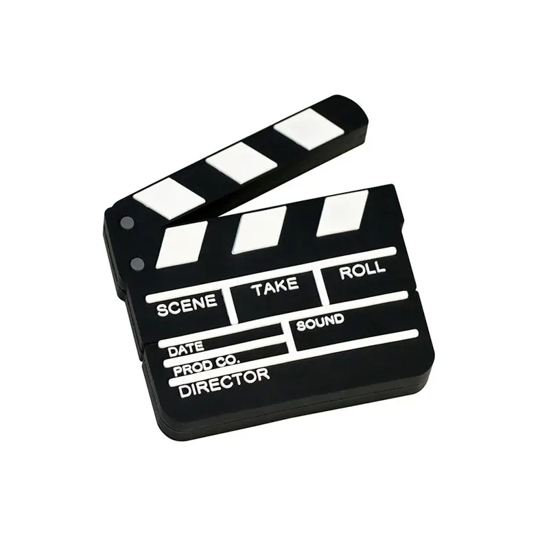 Cartoon Movie Clapperboard USB Flash Drive 8G 16G Camera USB2.0 Pendrive Cute Film Memory Stick 64GB Pen Drive USB Flash Memoria