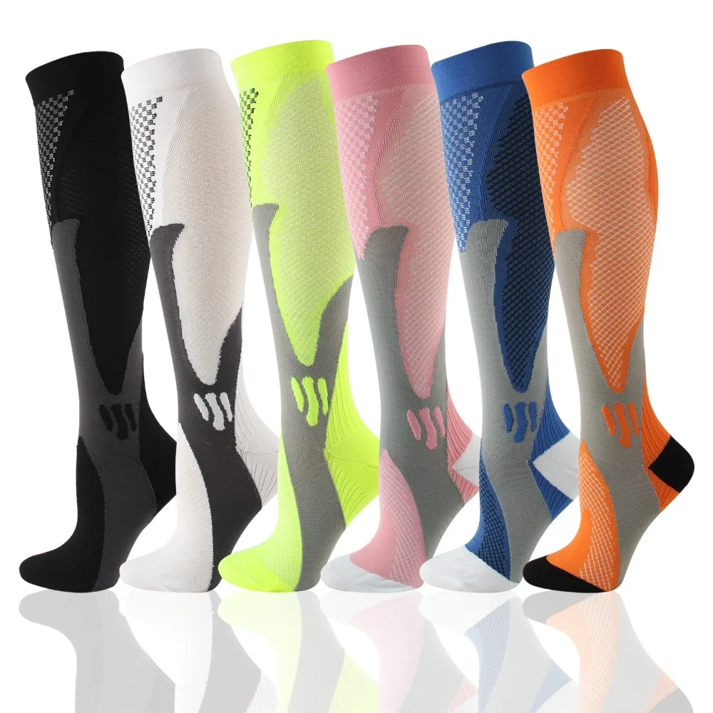 

New Compression Socks Fall/Winter Men's and Women's Socks Anti-fatigue Relief Pain Diabetes Nursing Sports Socks Cycling Socks