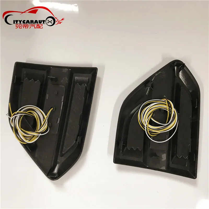 2pcs/set Car door cover LED Daytime Running Light day lights for FORD RANGER T7 T8 EVERST 2015-18 car door side lamp turn lights