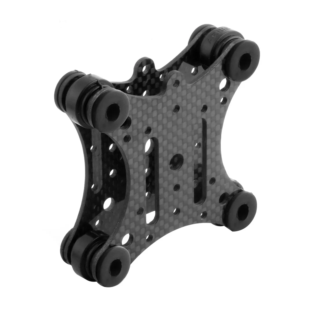FPV-Kohlefaser-Antivibrationsplatte und Gummibälle für Phantom 1 2 Gimbal Mount Quadcopter für Gopro Hero 2 3 PTZ – Detail 14