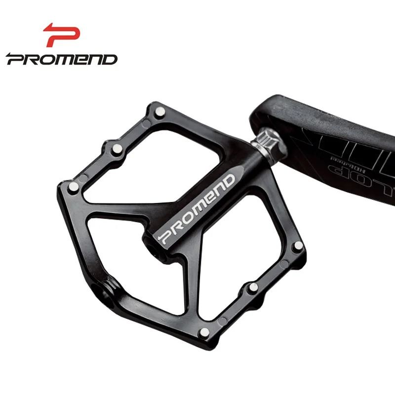 PROMEND Magnetic Parking Road Bike Pedals Non-slip Bicycle Pedals Aluminum Alloy 3 Bearing Pedals Bike Footboard Bicycle Parts