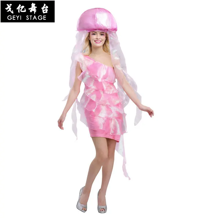 

Halloween Cosplay Costumes Marine Life Cosplay Women Sexy Jellyfish Cosplay Dress Party Fairy Deguisement For Carnaval