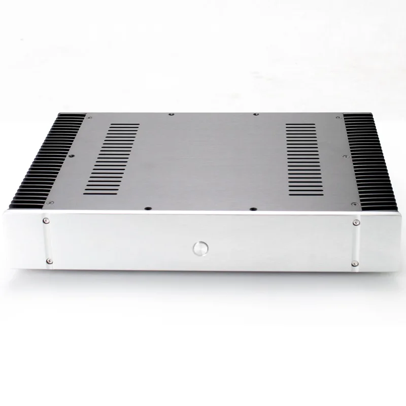 430X70X310mm DIY Anodized Aluminum Chassis Class A Rear Amplifier Case Headphone Amp Decoder Enclosure PSU Heatsink Dac Shell