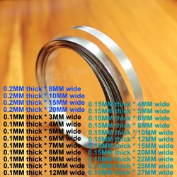 10 m/lot batterie au Lithium pièce de connexion en acier nickelé de haute qualité avec soudage par points feuille de nickel en acier inoxydable SPCC