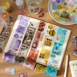 1pcs/1lot Decorative Adhesive Tapes City song ins fresh Decorative Scrapbooking DIY Paper Japanese Stickers 3M