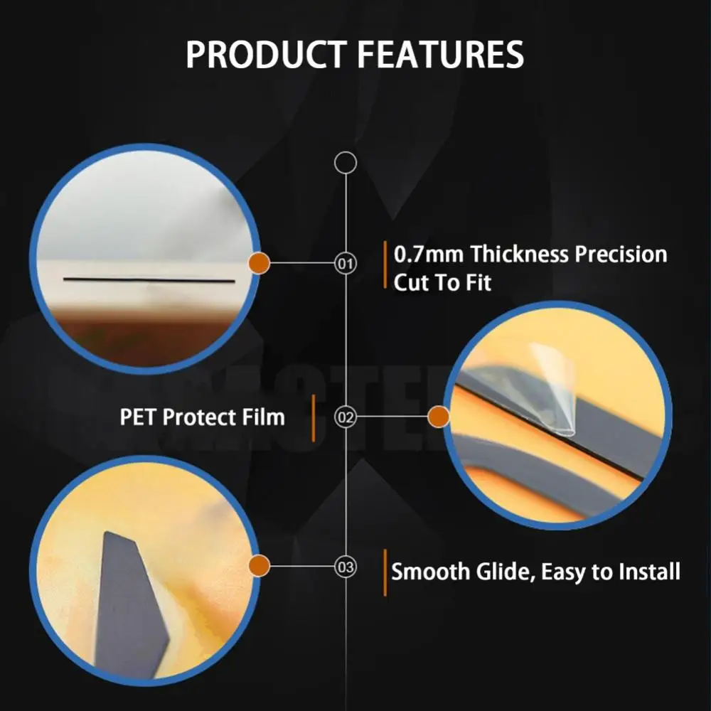 รองเท้าสเก็ตเสือเมาส์สำหรับเล่นเกมส์เท้า2เซ็ต/แพ็คสำหรับ G403 G603 G703เมาส์สำหรับเล่นเกมส์หนูสีดำร่อนโค้ง