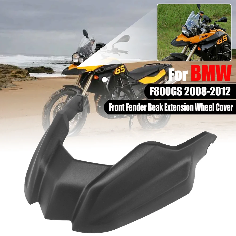 

Motorcycle Front Fairing Cowl Fender Beak Extension For BMW F800GS F 800 GS F800 2008-2012 F650GS 2008-2013 Wheel Extender Cover