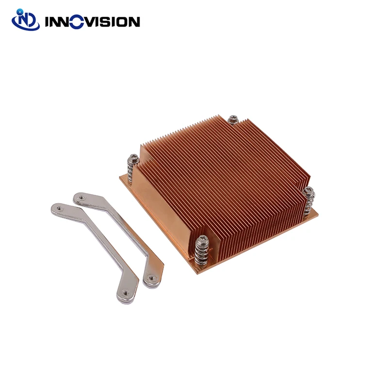 Imagem -05 - Dissipador Passivo 1u Cooler Cpu Lga1151115011551156 Novo