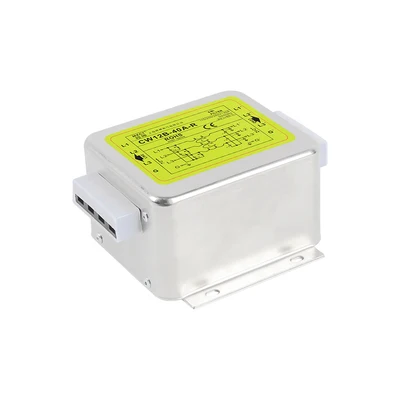 TOMZN AC 380V three-phase three-wire terminal block purification CW12B-10A-R 20A 30A40A power supply filter