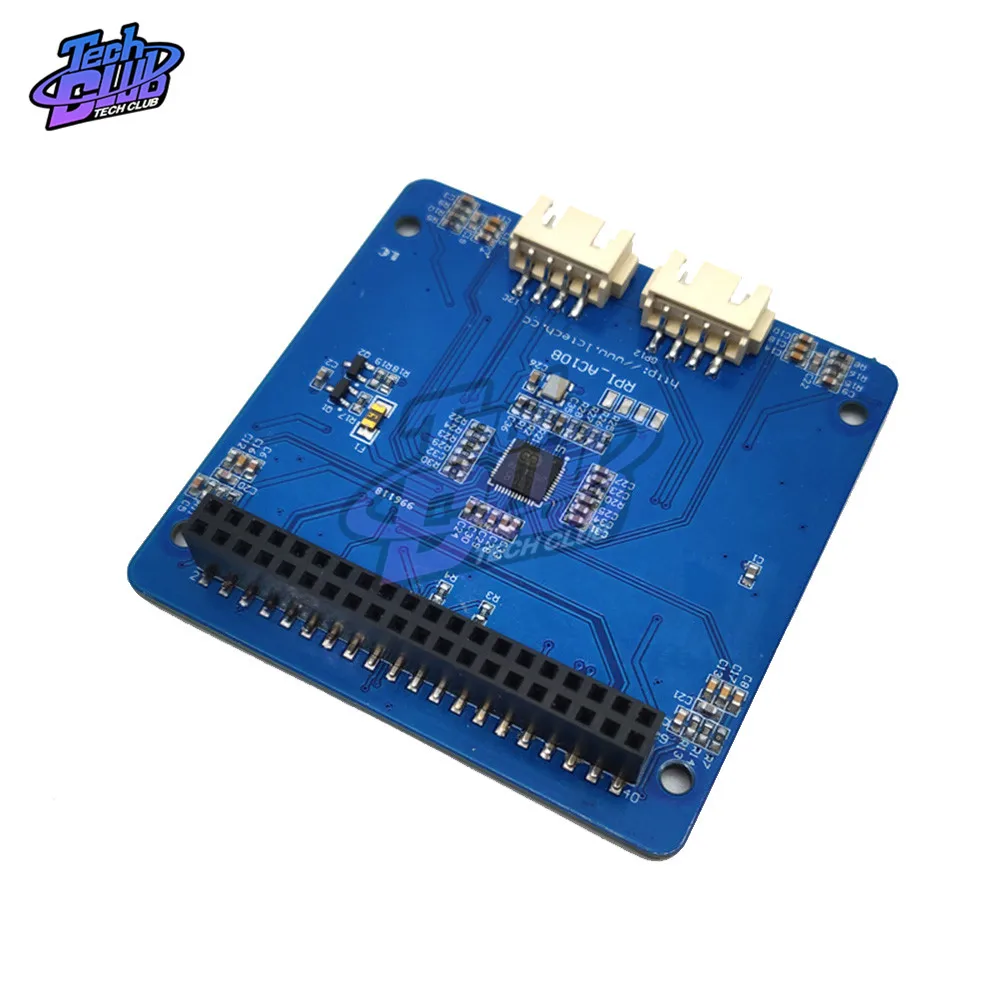 DC 5V 4 Mic Input o Decoder Module per Raspberry Pi Expansion Board microfono AC108 Smart Voice programma pratico