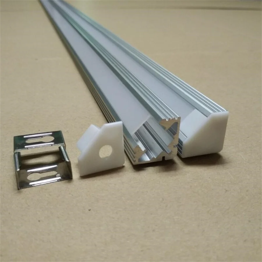 Aluminium extrusion profile  2m aluminium profile for led lighting strip Led Profile Extrusion Diffuser Cover