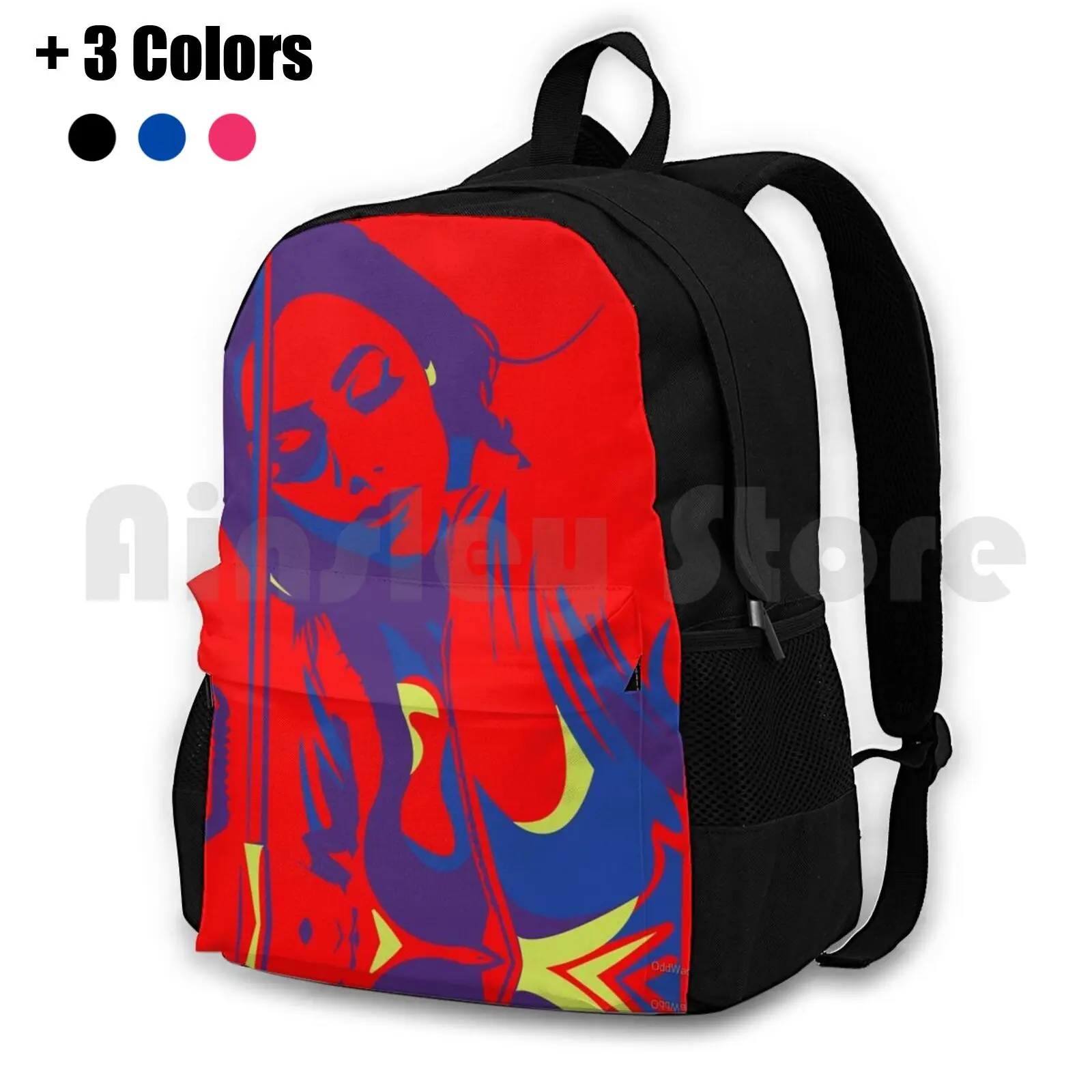 Pj Harvey ( Fan Art Vector Illustration ) Outdoor Hiking Backpack Waterproof Camping Travel Pj Pj Harvey Nick Cave Music Live