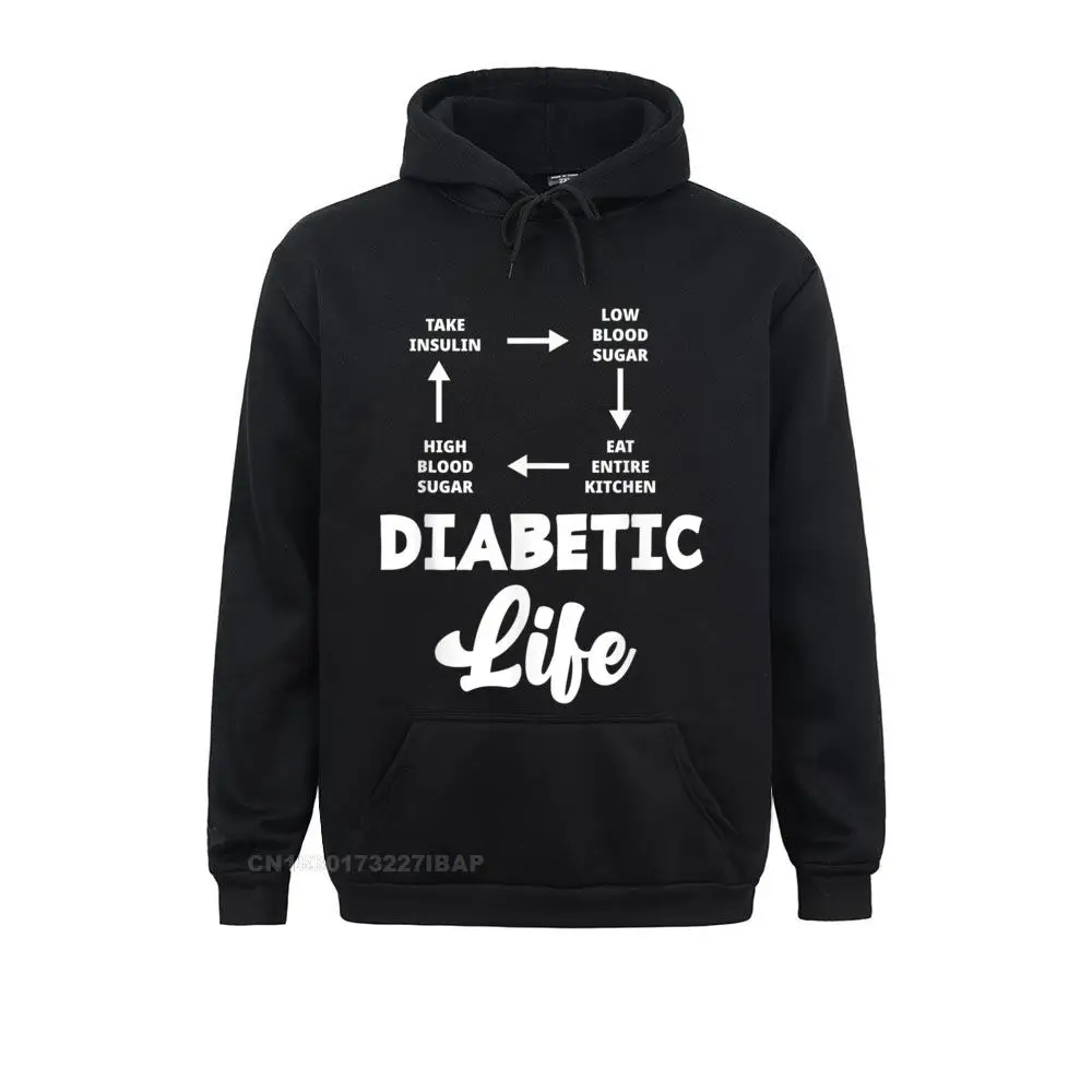 Funny Diabetic Type 1 Diabetes T1D Diabetes Awareness Gift Hoodie Hoodies Cheap 3D Printed Men's Sweatshirts Camisa Clothes