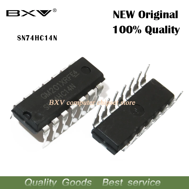 10PCS SN74HC14N DIP…