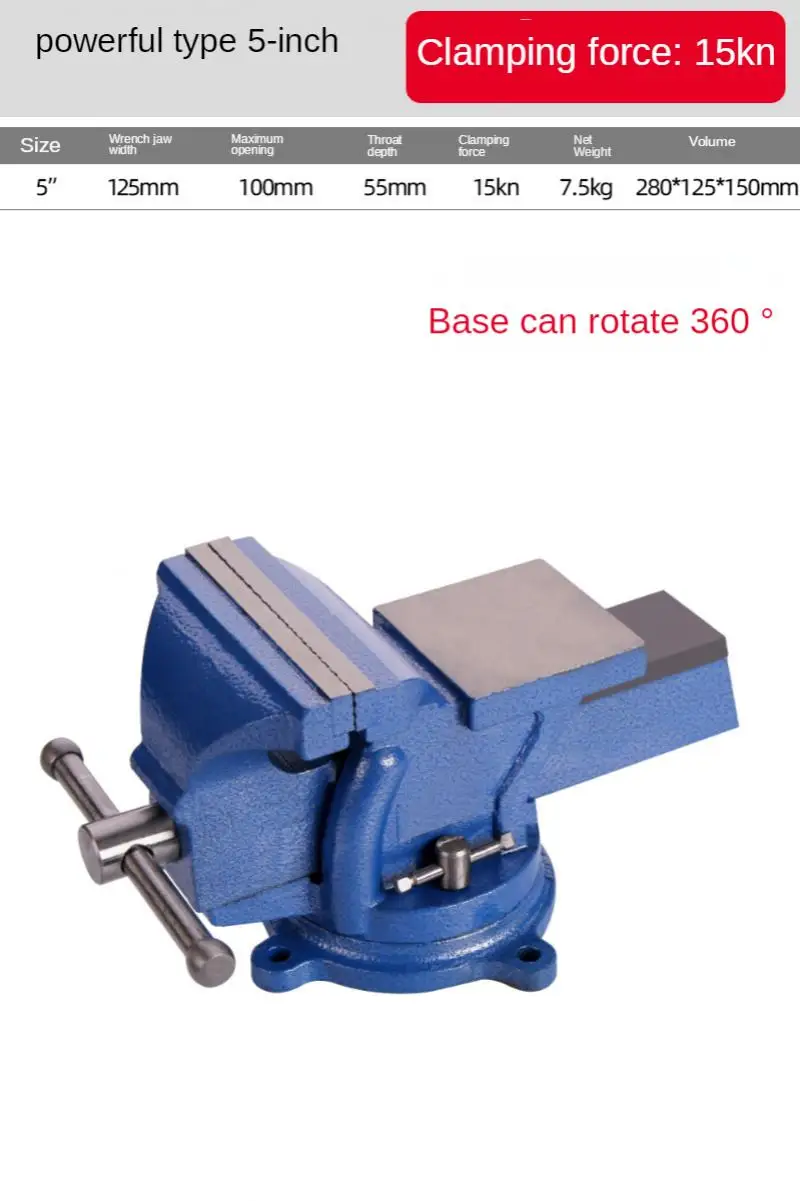 Morsa da banco pinza da banco morsa piccola morsa da banco panca tigre tavolo da lavoro dolce famiglia pesante multifunzionale