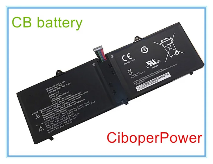 Origianl kwaliteit Batterij Voor 36.86Wh LBK722WE Batterij voor 21CP4/73/120 Serie Laptop