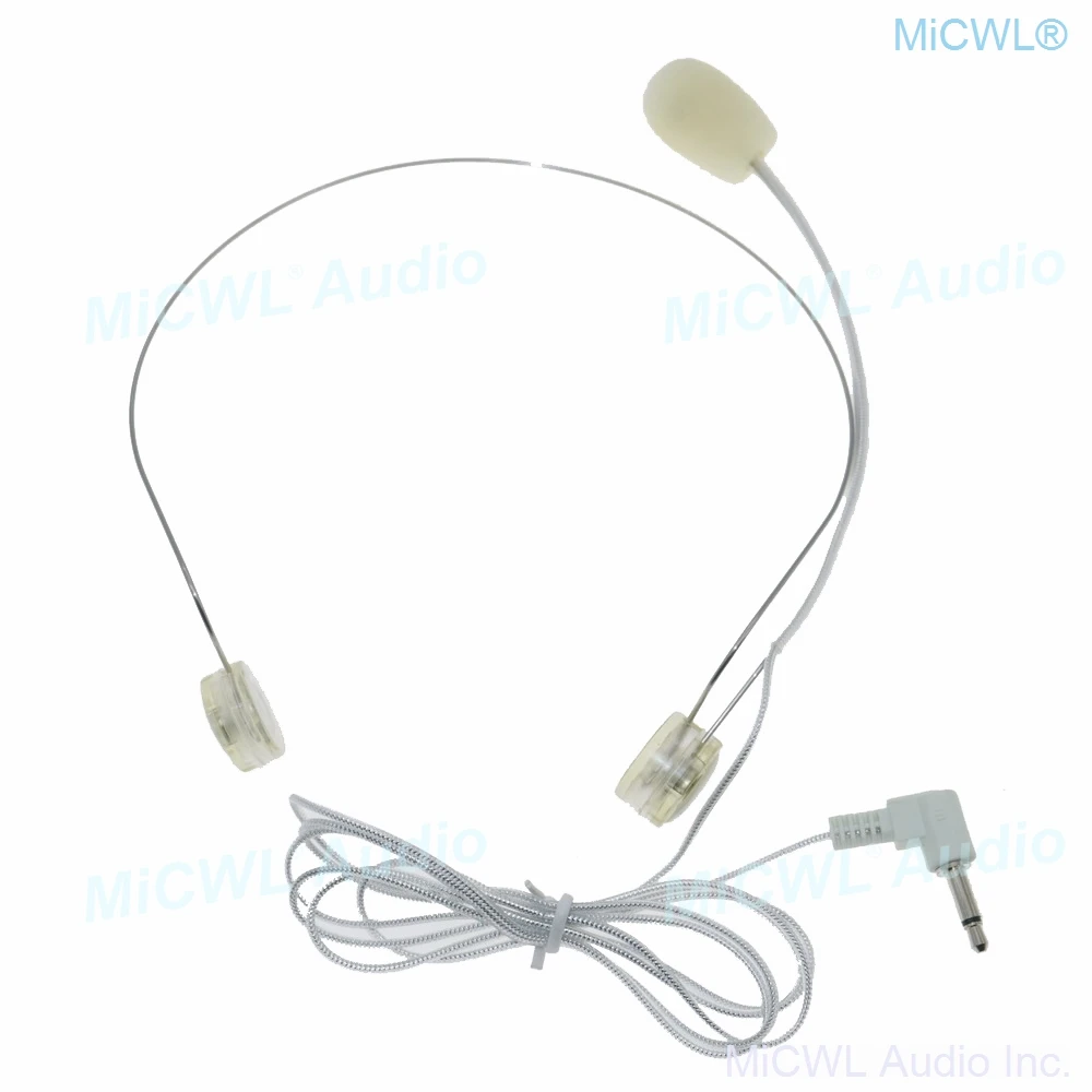 

MiCWL Portable Condenser Headset Hear wear Microphone for loud-speaker Wireless Mic System PC laptop 3.5mm Mono Jack