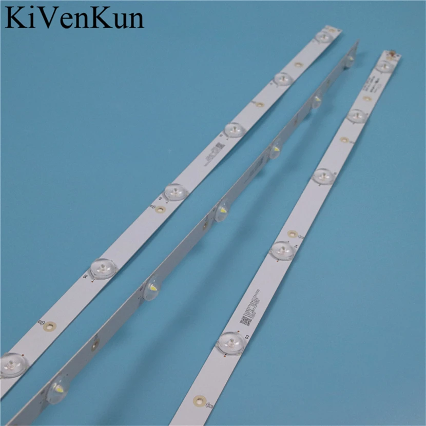 

7 Lamps 620 mm LED Backlight Strips For LG 32LH500D Bars Kit TV LED Line Bands HD Lens GJ-2K16 D2P5-315 D307-V2.2 LB32080 V0_00