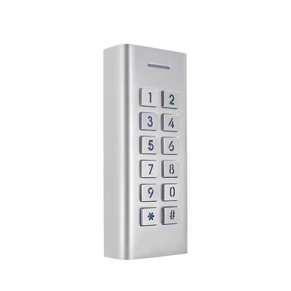 

K6 IP68 Waterproof Standalone Access Control Keypad 1000 user Metal case Security Entry Door Reader