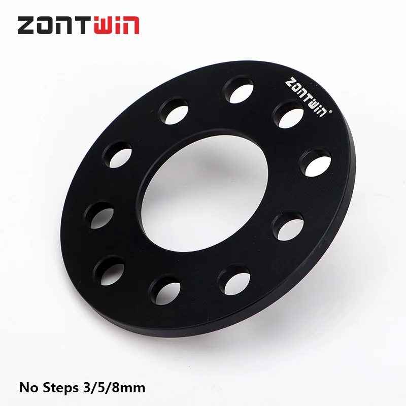 2/4 Pieces 3/5/8/10/12/15/20mm Wheel Spacer Adapter PCD 5x114.3 CB=70.6 or 71.5mm suit for 5 lugs Ford Mustang Jeep