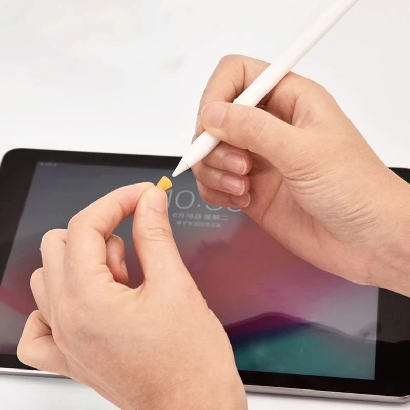8 pz/lotto Touchscreen penna pennino caso per Apple matita 2a generazione Silicone matita punta copertura per matita 1St penna Cap Protector