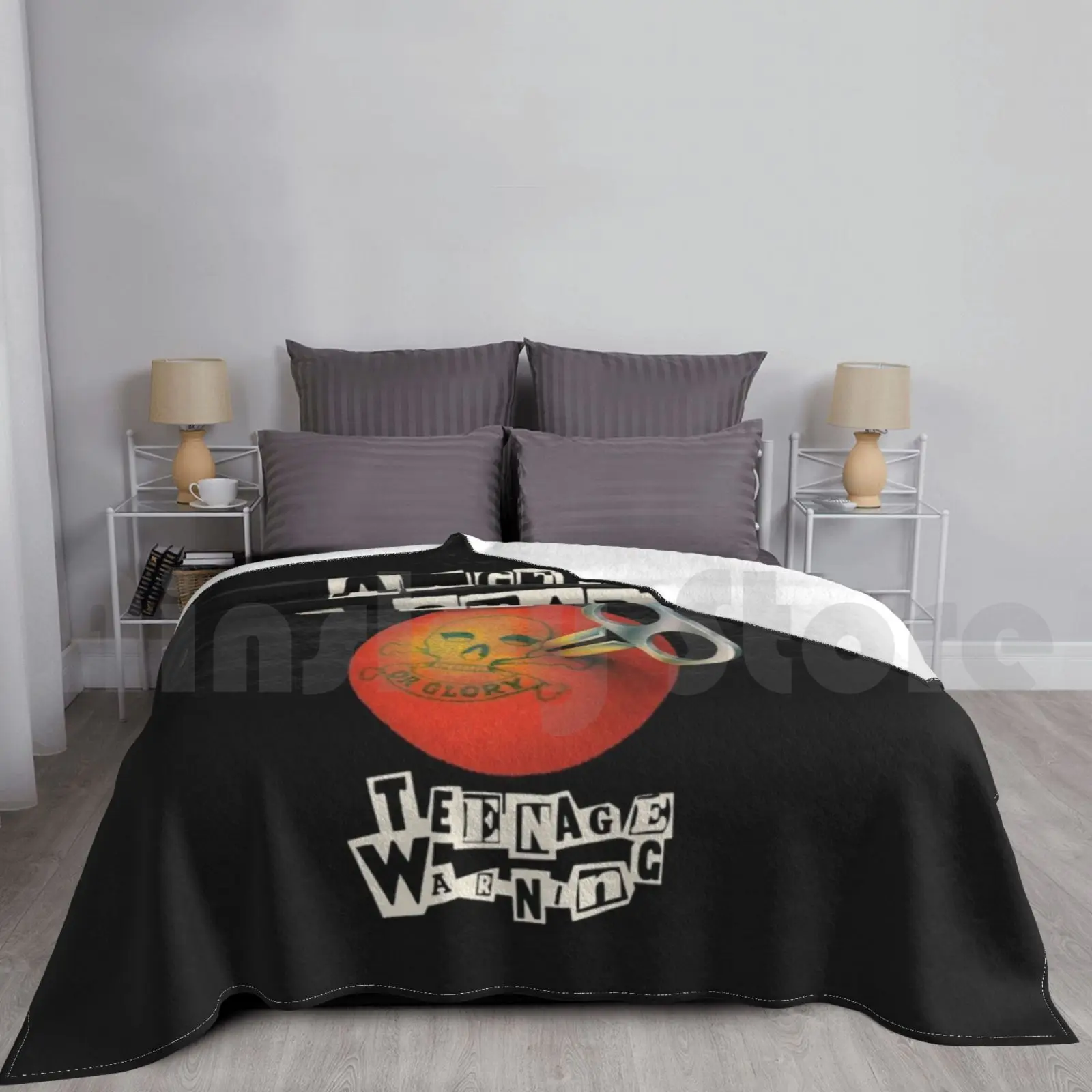 Angelic Upstarts-Manta de advertencia para adolescentes, moda personalizada, Crass Conflict Cock Sparrer Zounds, descarga, corteza Punk