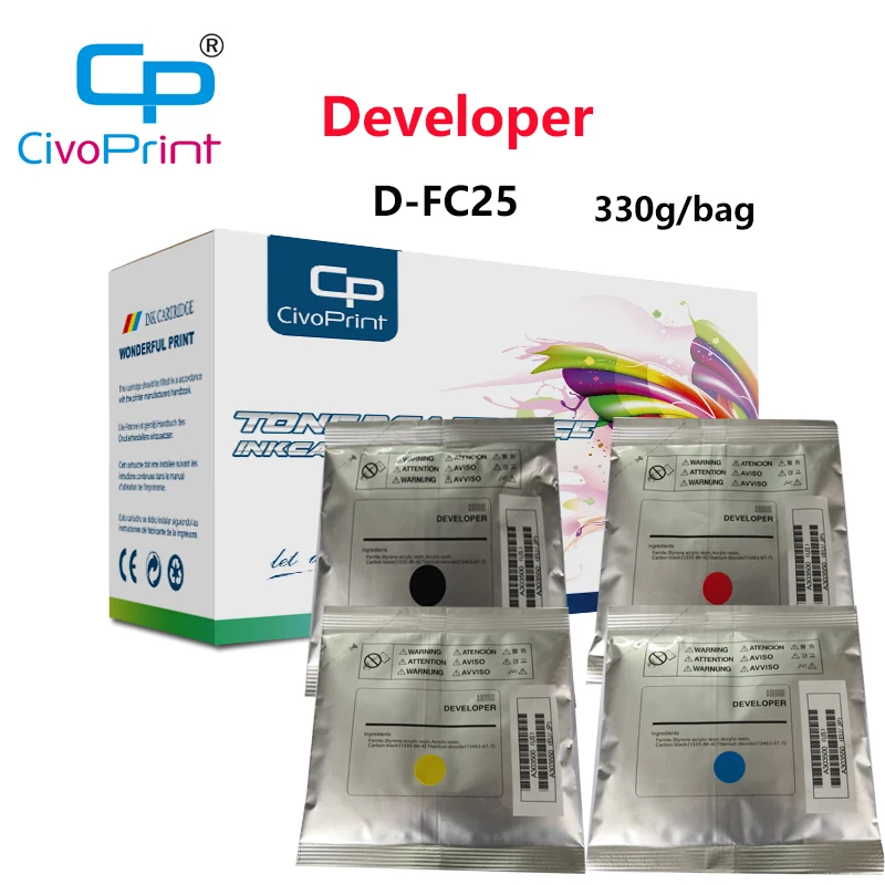 

Civoprint compatible TOSHIBA Copier Parts Developer D-FC25 6LH47952000 For Toshiba 2040C 2540C 3040C 3540C 4540C 330g/bag