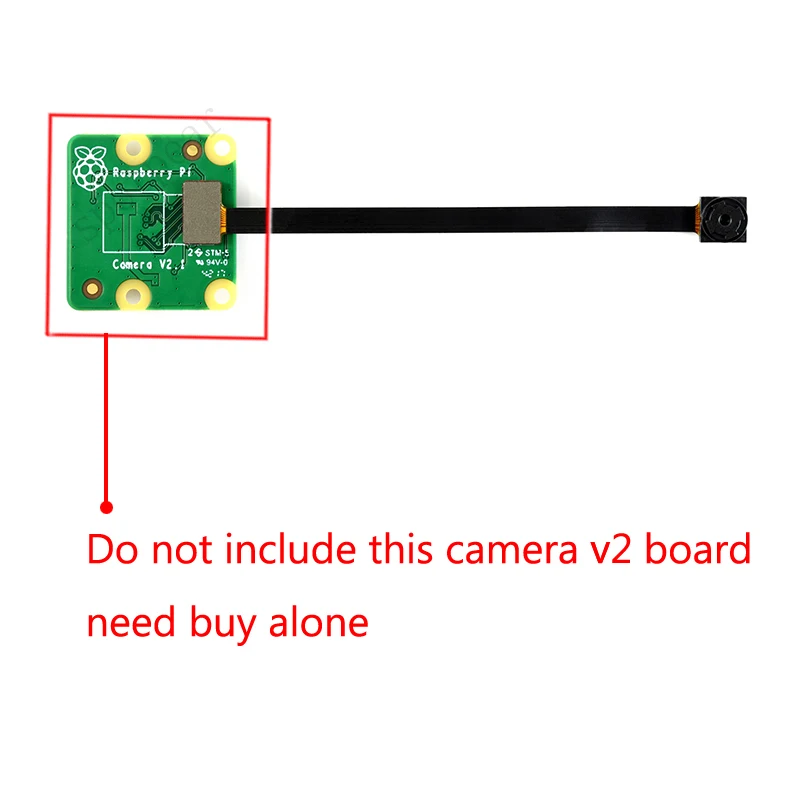 Raspberry Pi Camera IMX219 Camera Module for the official Raspberry Pi Camera Board V2, 77.6 degree