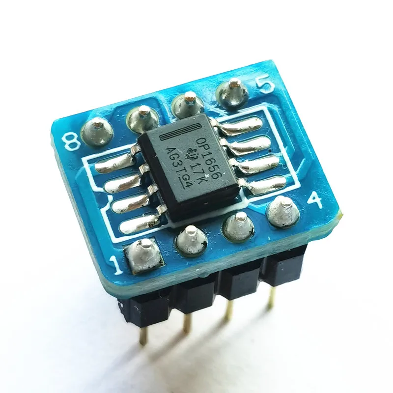 1piece OPA1656 OP1656 op amp Ultra-Low-Noise Low-Distortion FET-Input Audio Operational Amplifie