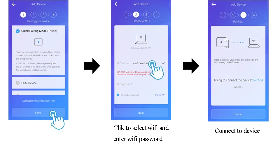 WIFI cellulare APP telecomando intelligente strumento di controllo della temperatura e dell'umidità Internet of things deumidificat