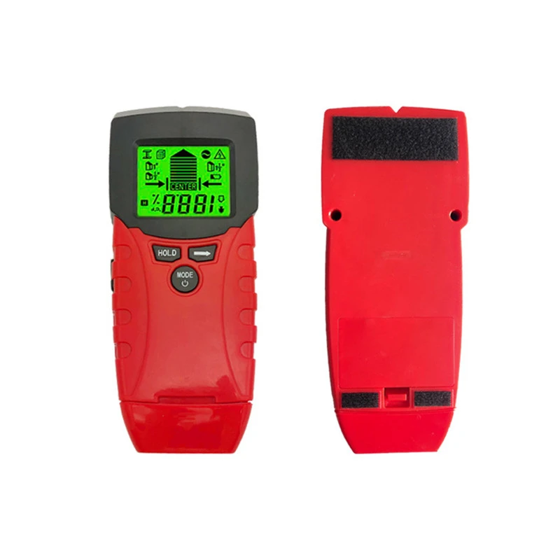 Free Shipping Wall Detector Digital High Accuracy Metal Detector Portable Wood Moisture Detector Measuring Meter Tool TM100