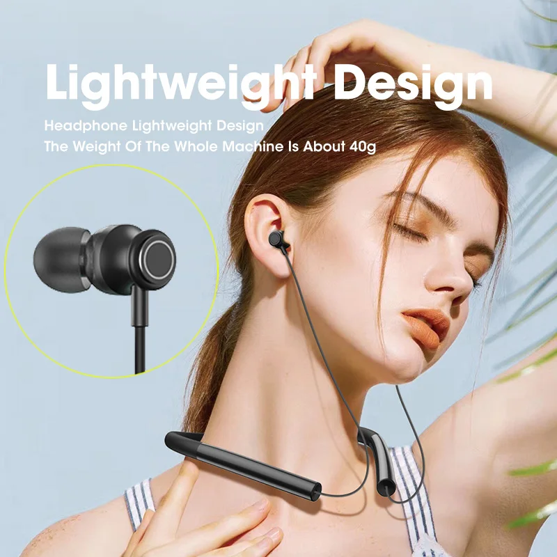 Esporte sem fio fones de ouvido bluetooth fones de ouvido fone de com microfone sem fio