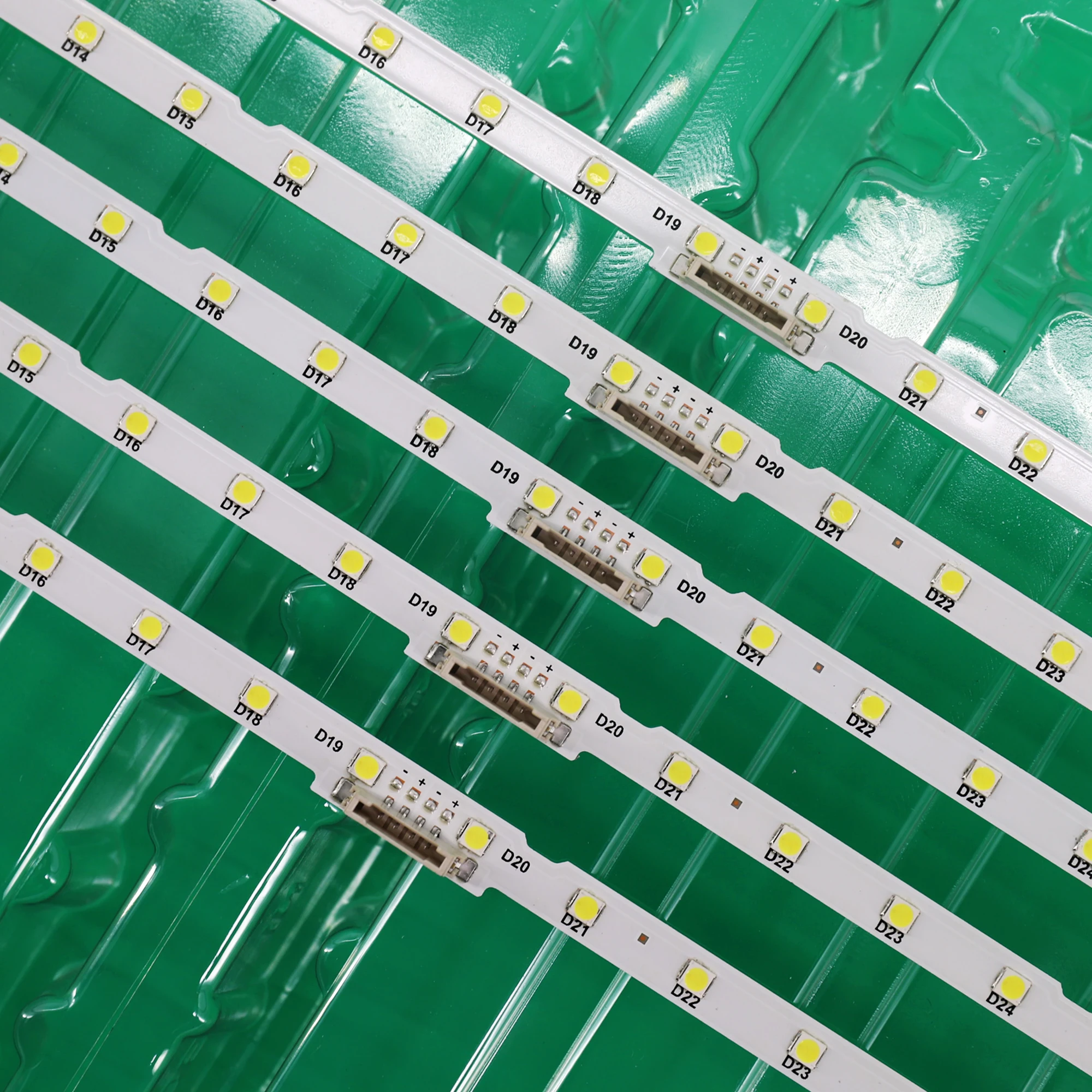 50pcs/Lot LED Backlight Strip for Samusng 55NU7100 UE55NU7300 UE55NU7100 UN55NU7100 AOT_55_NU7300_NU7100 BN96-45913A BN61-15485A