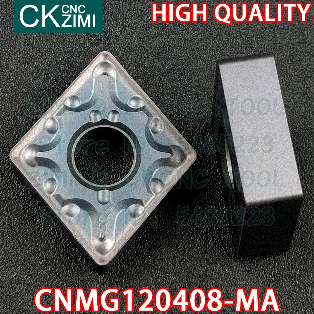 CNMG120408-MA ZM1125 CNMG 120408 MA Chèn cacbua bên ngoài Dụng cụ chèn tiện ngoài Máy tiện kim loại cơ khí CNC Dụng cụ cắt tiện