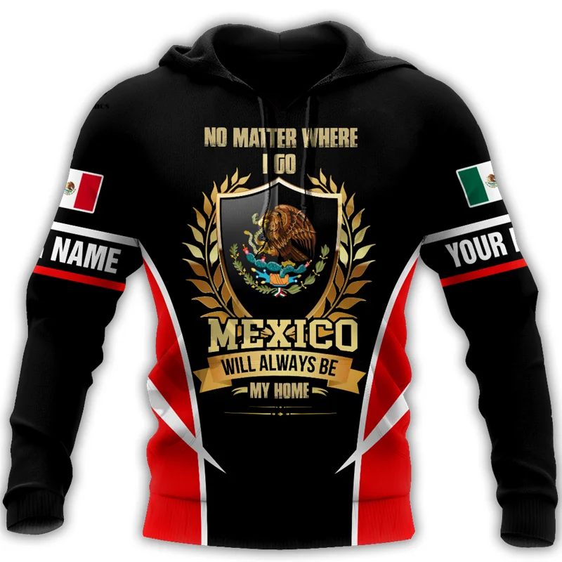 

PLstar Cosmos 3DPrint Newest Custom Name Mexico Flag Eagle Unique Men/Women Hrajuku Casual Streetwear Hoodies/Zip/Sweatshirt -9