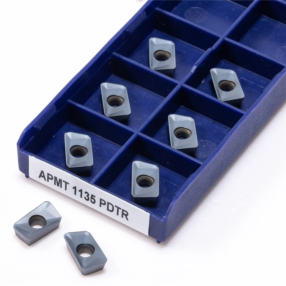 Imagem -03 - Pdtr Lt30 Ferramenta de Torneamento Corte Fresa Apmt 1135 Apkt 1135 Carboneto Inserção Peças de Metal Cnc Apmt1135 Apkt1135