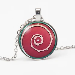 Animax Steven Universe Shield Round Men's 1pcslot Handmade Fashion Necklace  Pendant Steampunk Jewelry Woman Long Chain Choker