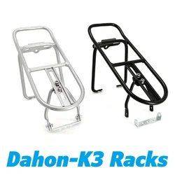 K3 Folding Bike Luggage Carrier Rear Cargo Racks Aluminum Alloy Black Silver BMX Bicycle Accessories