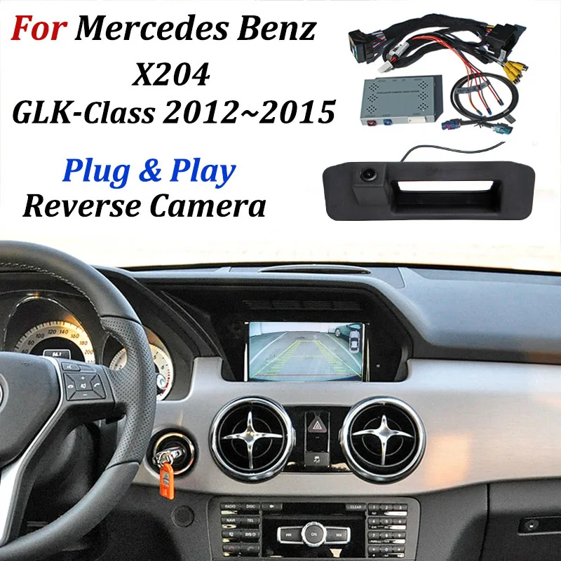 For Mercedes Benz GLK Class X204 2012-2015 Original Screen / No Need Coding Parking Video System Front Rear View Reverse Camera