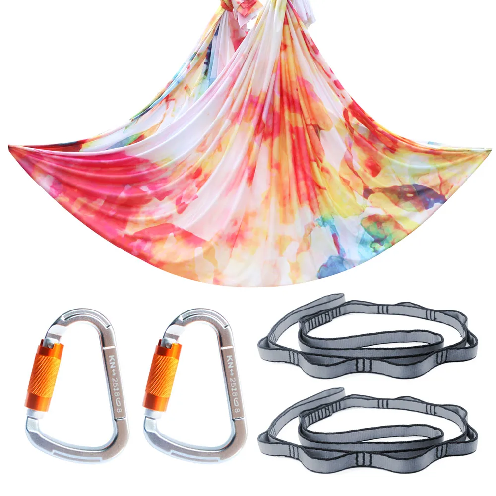 

Prior Fitness Aerial Yoga Hammock 5 Meters Aerial Gym Equipment For Workout Anti Yoga Swing