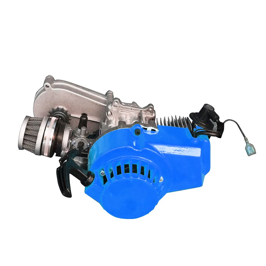 47cc 49cc Engine 2-Stroke Pull Start With Transmission Gear Box for Mini Moto ATV Pit bike Quad Bike