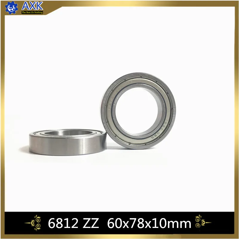 

6812 ZZ ABEC-1 (4PCS) 60x78x10mm Metric Thin Section Bearings 6812ZZ